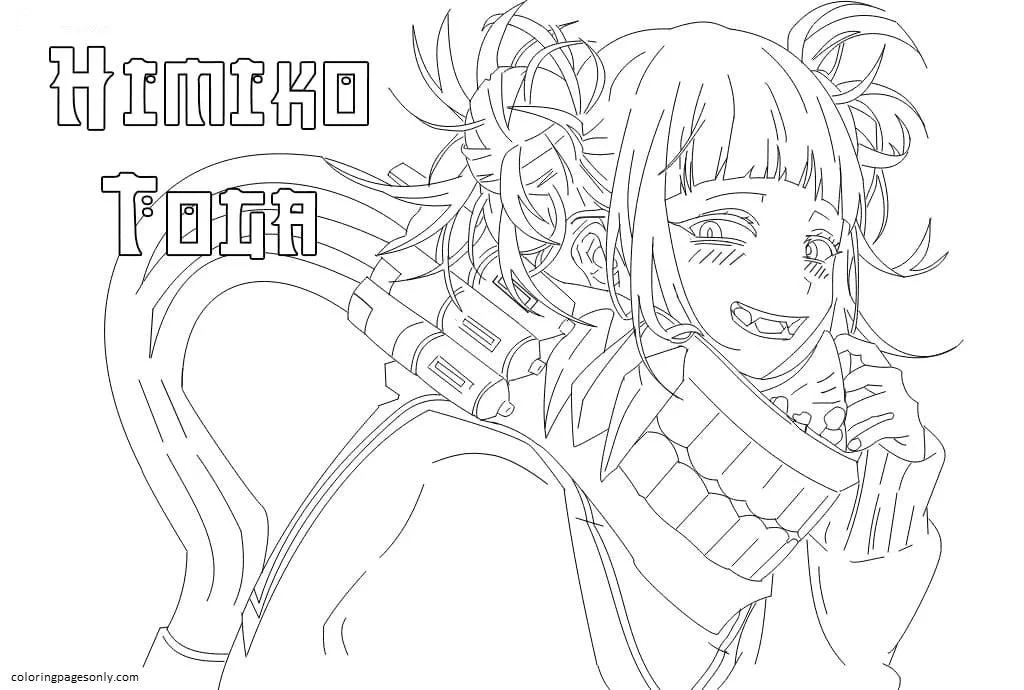 Himiko Toga Ausmalbilder 18