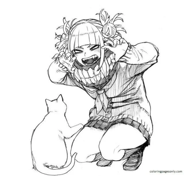 Himiko Toga Ausmalbilder 29