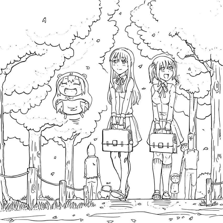 Desenhos de Himouto Umaru chan Para Colorir 24