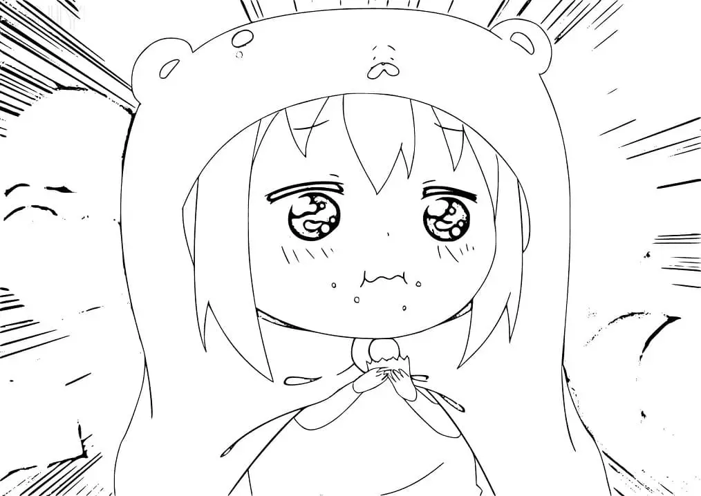 Himouto Umaru Chan Para Colorear 30