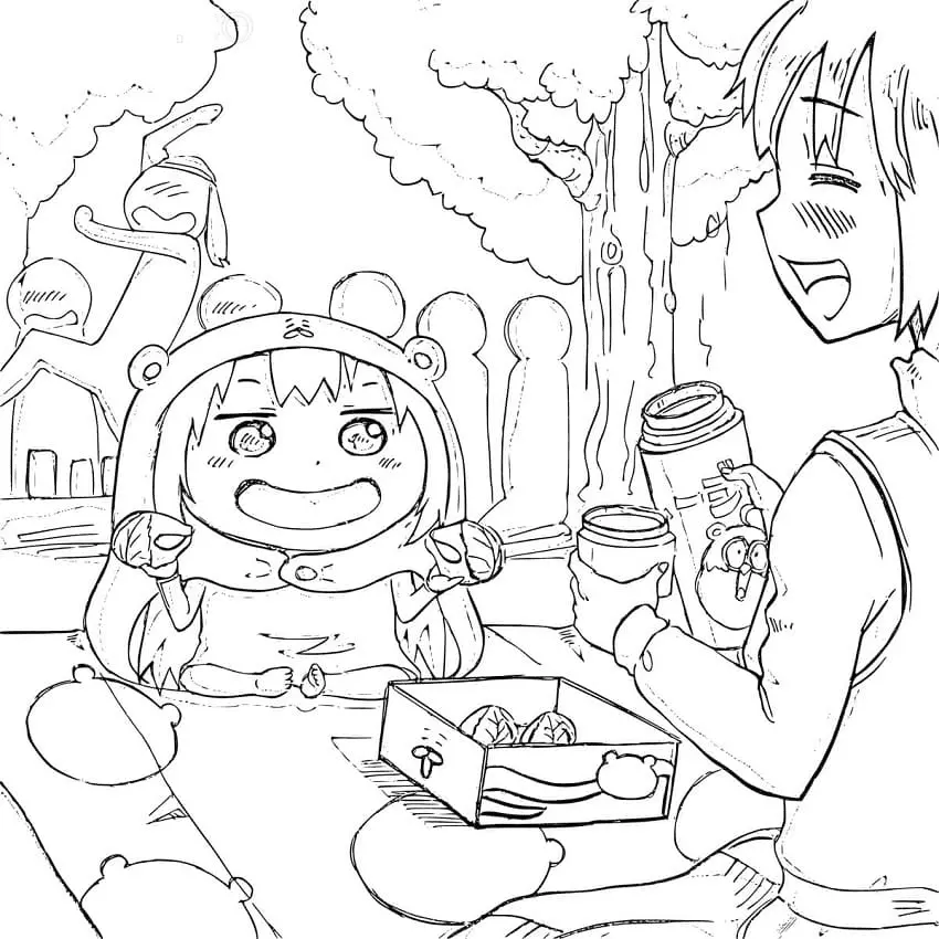 Desenhos de Himouto Umaru chan Para Colorir 37