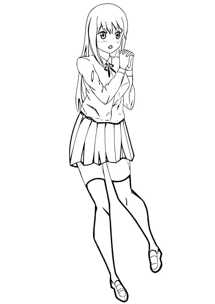 Desenhos de Himouto Umaru chan Para Colorir 7