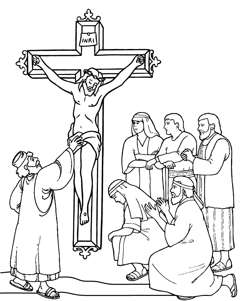 Semana Santa para Colorir 11