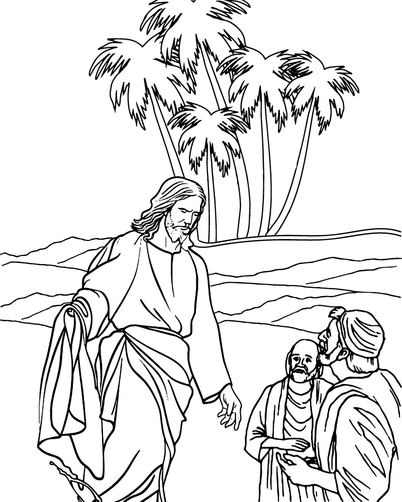 Holy Week Coloring Pages 5