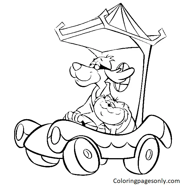 Hong Kong Phooey Ausmalbilder 19