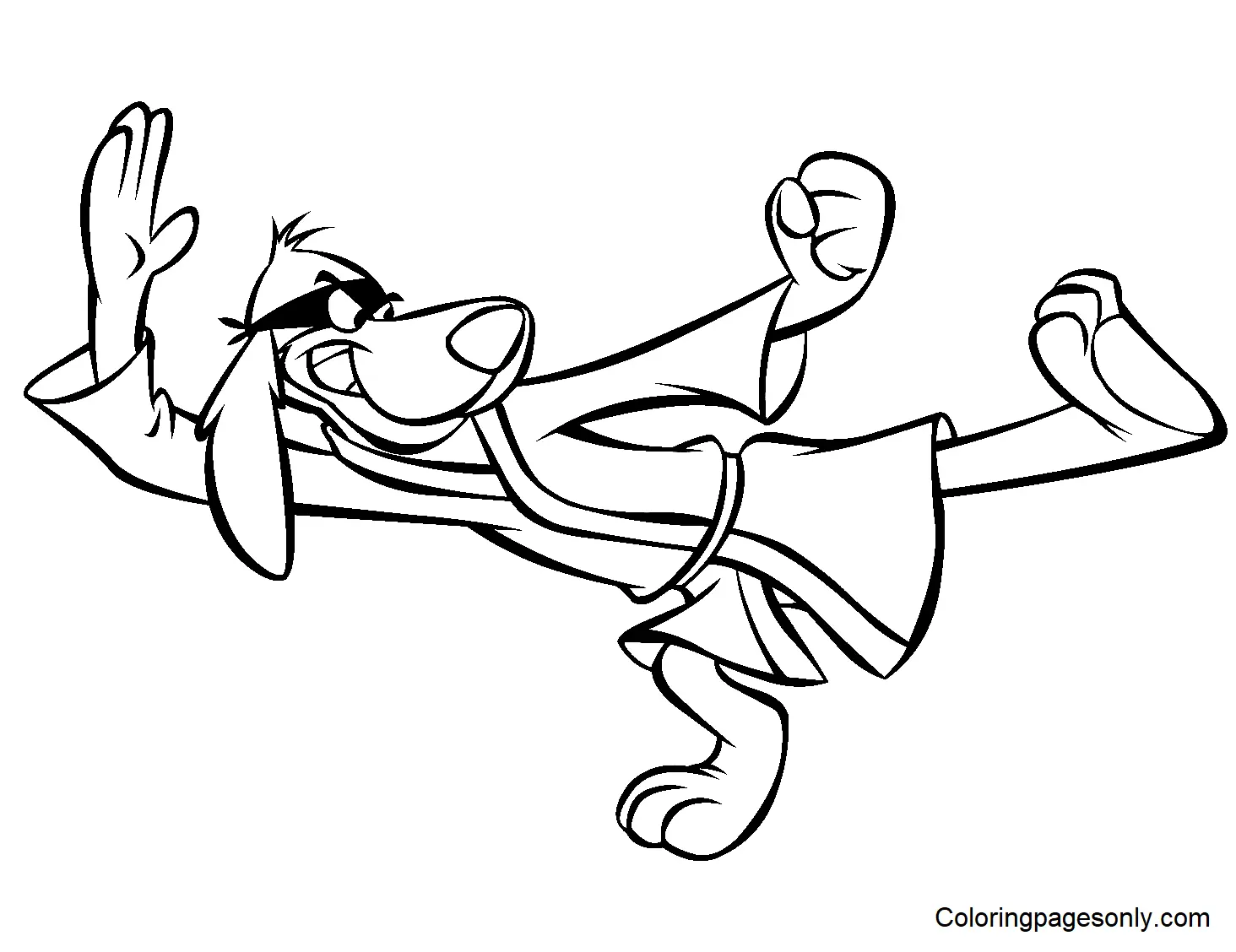 Hong Kong Phooey Ausmalbilder 38