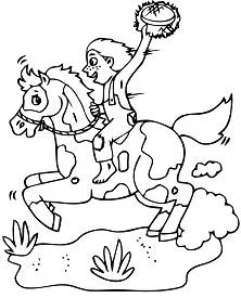 Horse Coloring Pages 100