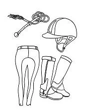 Horse Coloring Pages 112