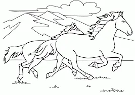 Horse Coloring Pages 130