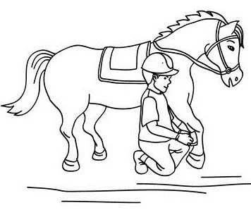 Horse Coloring Pages 158