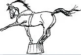 Horse Coloring Pages 28
