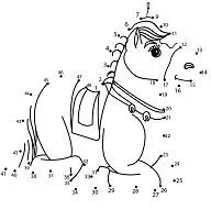 Horse Coloring Pages 43