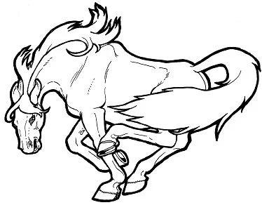 Caballos Para Colorear 47