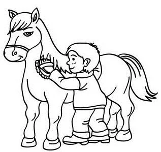 Horse Coloring Pages 53
