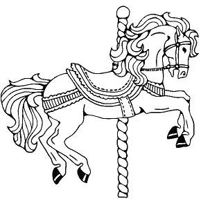 Horse Coloring Pages 63