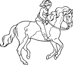 Horse Coloring Pages 64