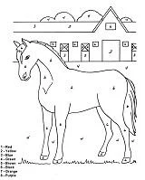 Horse Coloring Pages 66