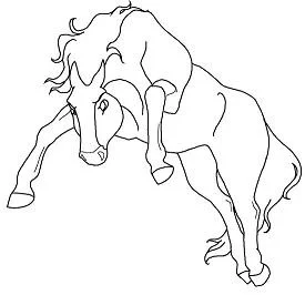 Caballos Para Colorear 74