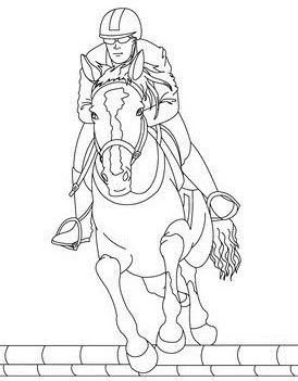 Horse Coloring Pages 79