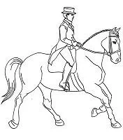 Horse Coloring Pages 90
