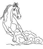 Horse Coloring Pages 94