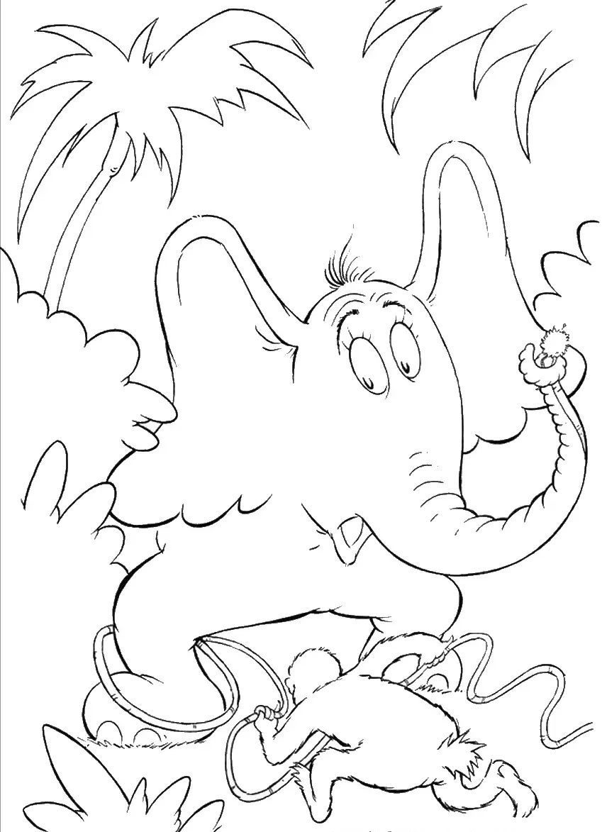 Horton hört einen Who Ausmalbilder 19
