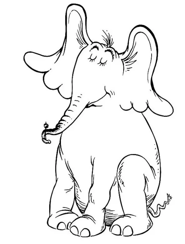 Horton hört einen Who Ausmalbilder 4