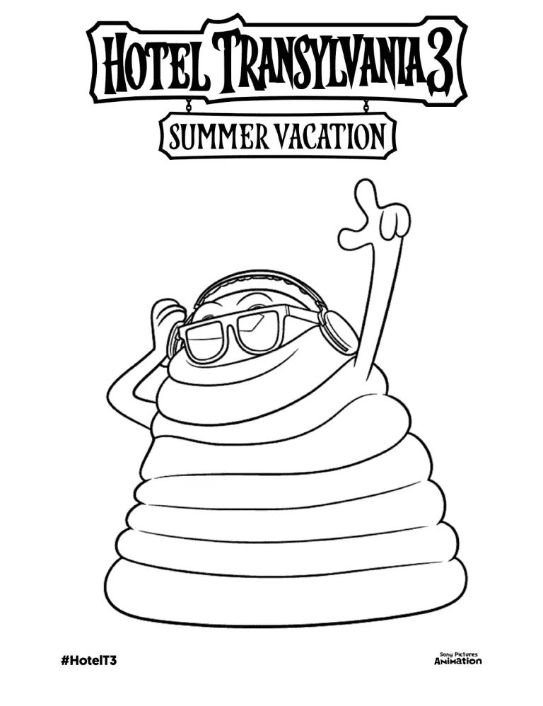 Hotel Transylvania Para Colorear 14