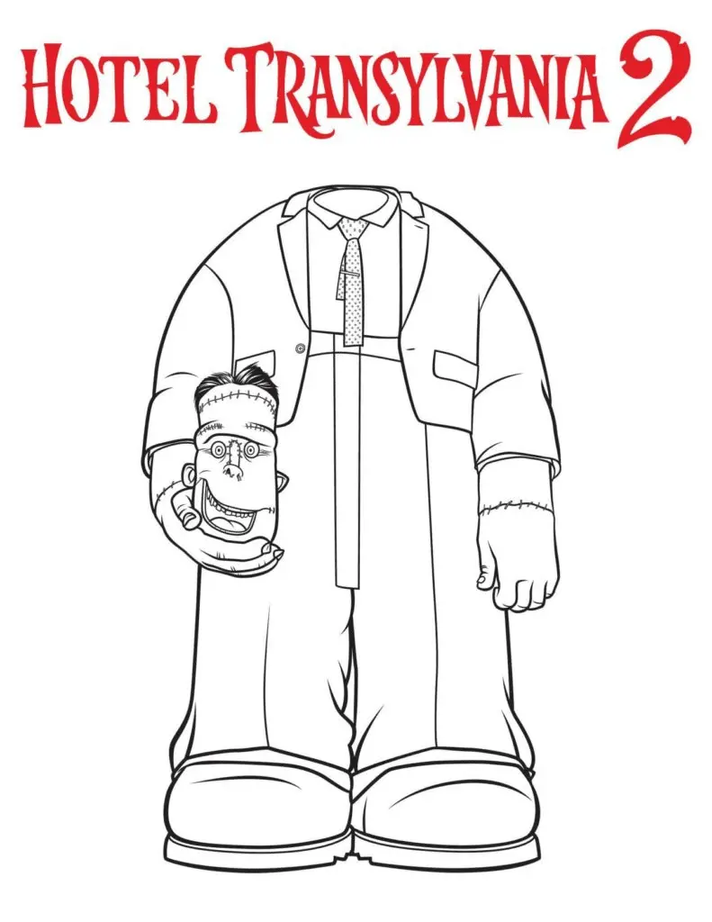 Hotel Transylvania Para Colorear 29