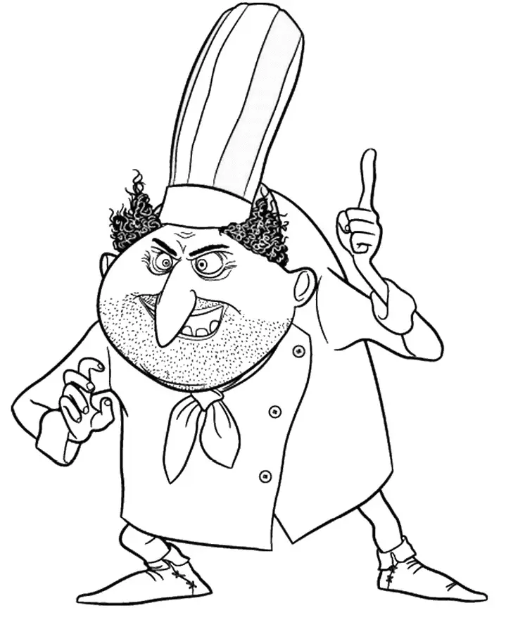 Hotel Transylvania Coloring Pages 33