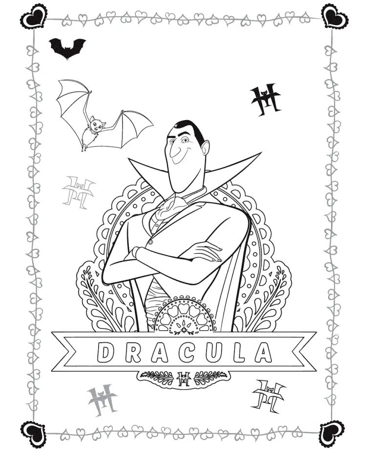 Desenhos de Hotel Transilvania Para Colorir 42
