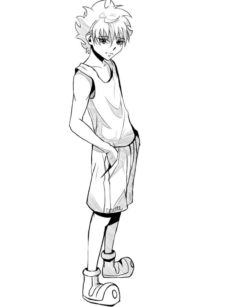 Hunter x Hunter Coloring Pages 23