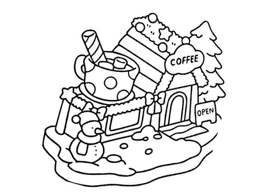 Hygge Place Ausmalbilder 44