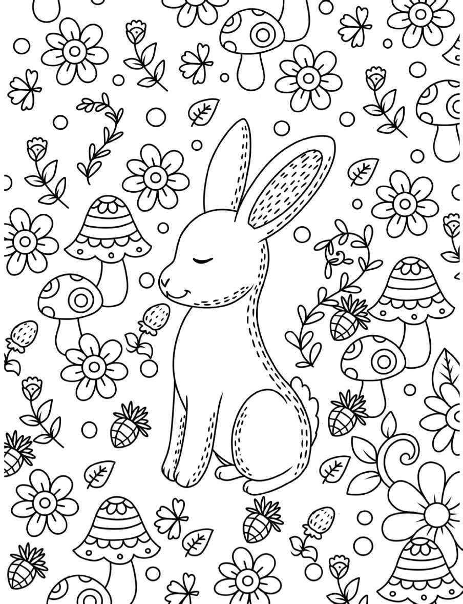 Hygge Scandinavian Coloring Pages 29