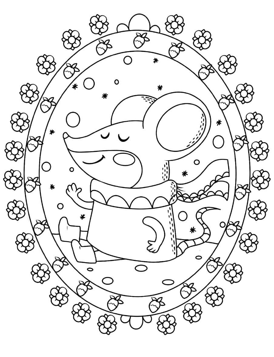 Hygge Escandinavo Para Colorir 7