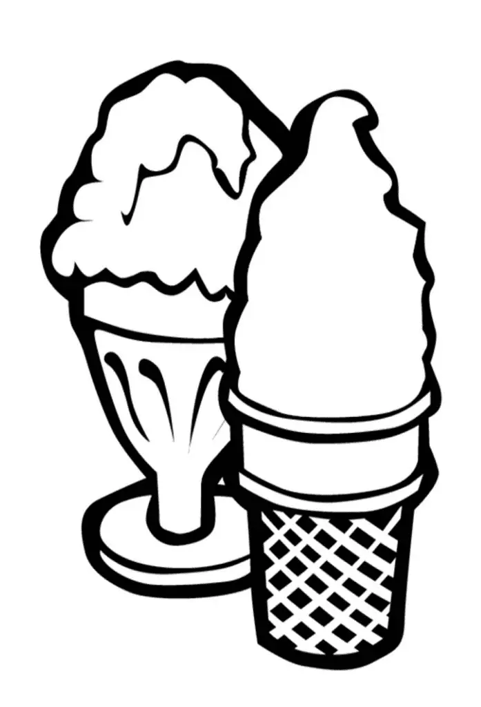 Ice Cream Coloring Pages 59