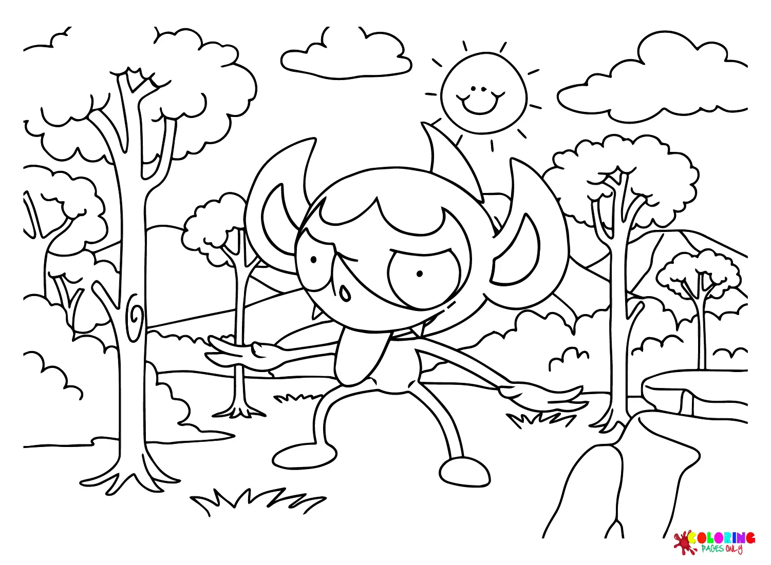 Impidimp Coloring Pages