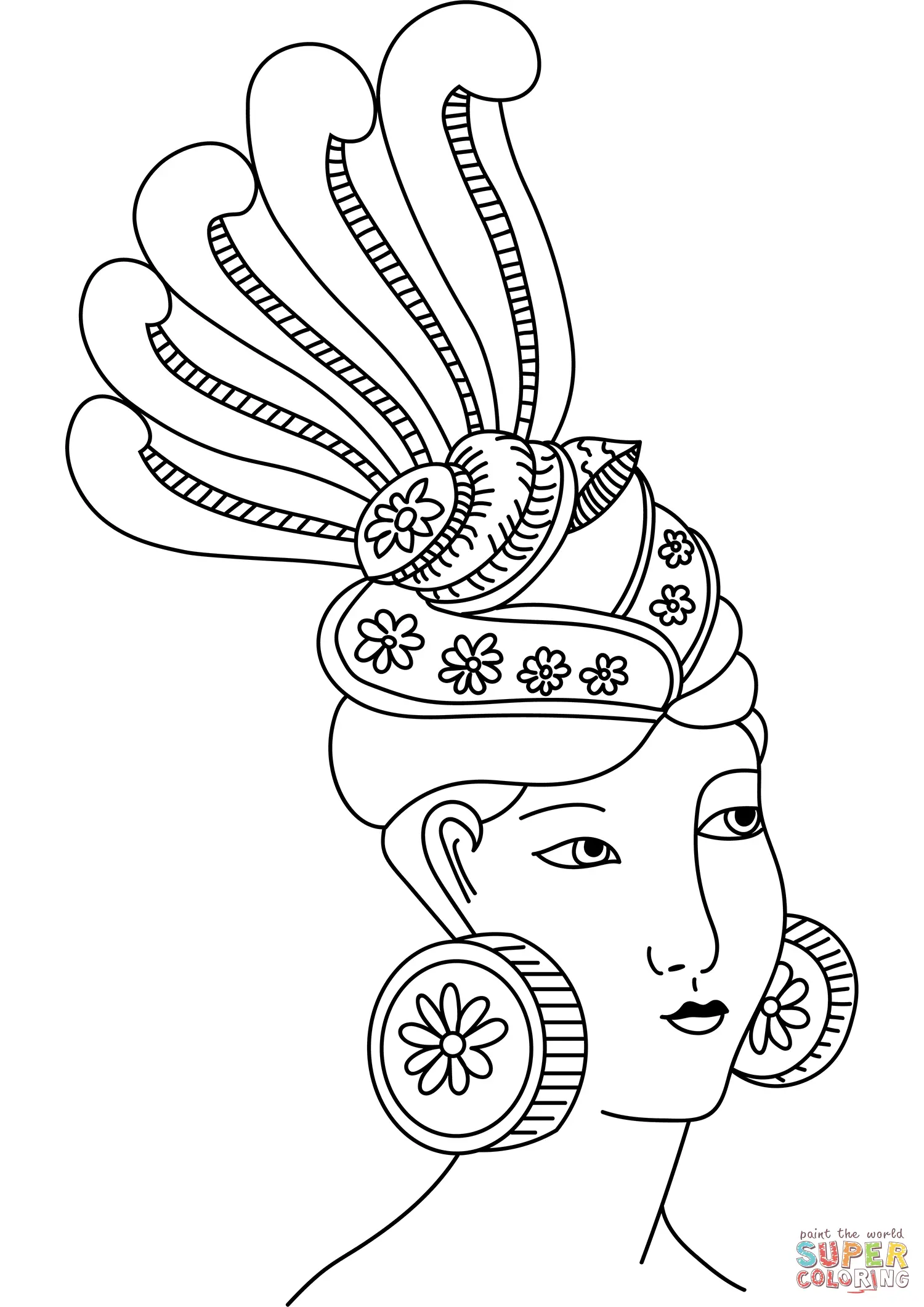 India coloring pages 17