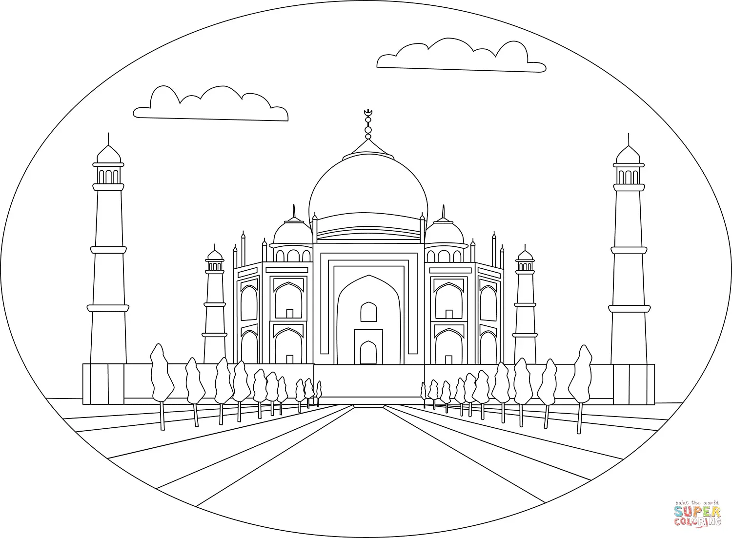 India coloring pages 30