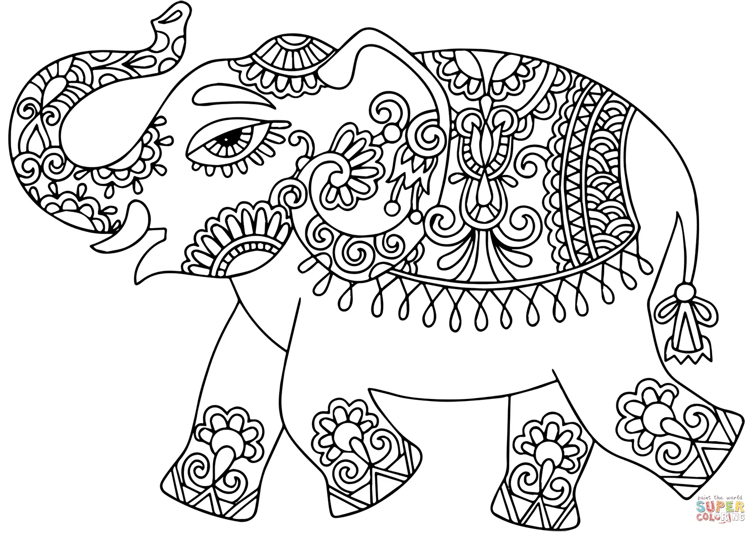 India coloring pages 39