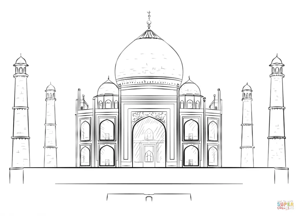 India coloring pages 47
