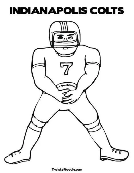 Indianapolis Colts Coloring Pages 11