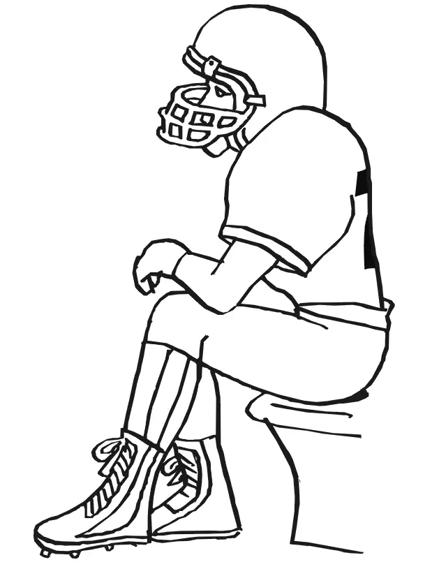Indianapolis Colts Para Colorir 7