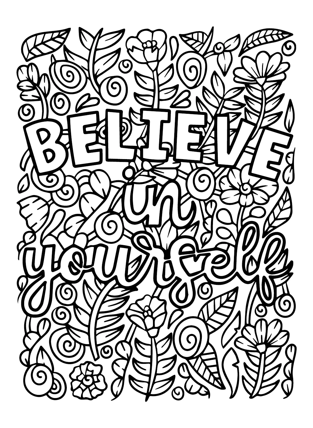 Inspirierende Ausmalbilder 2
