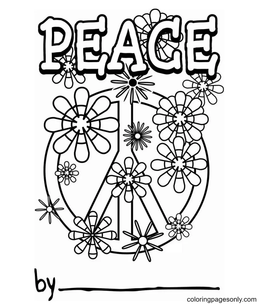 Desenhos de Dia Internacional Da Paz Para Colorir 25