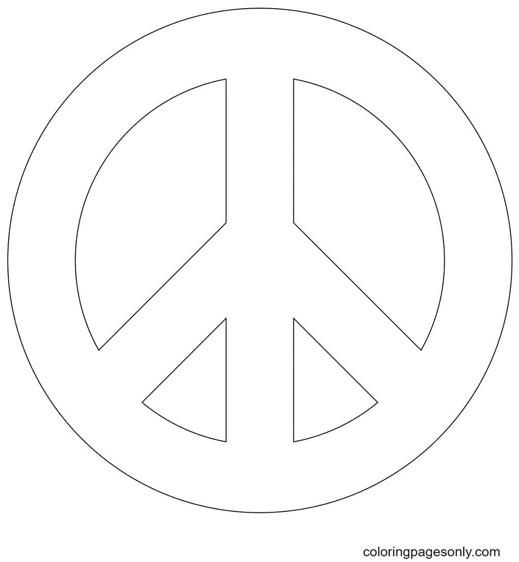 Desenhos de Dia Internacional Da Paz Para Colorir 27