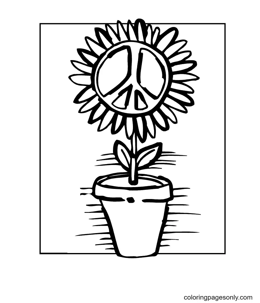 Desenhos de Dia Internacional Da Paz Para Colorir 47