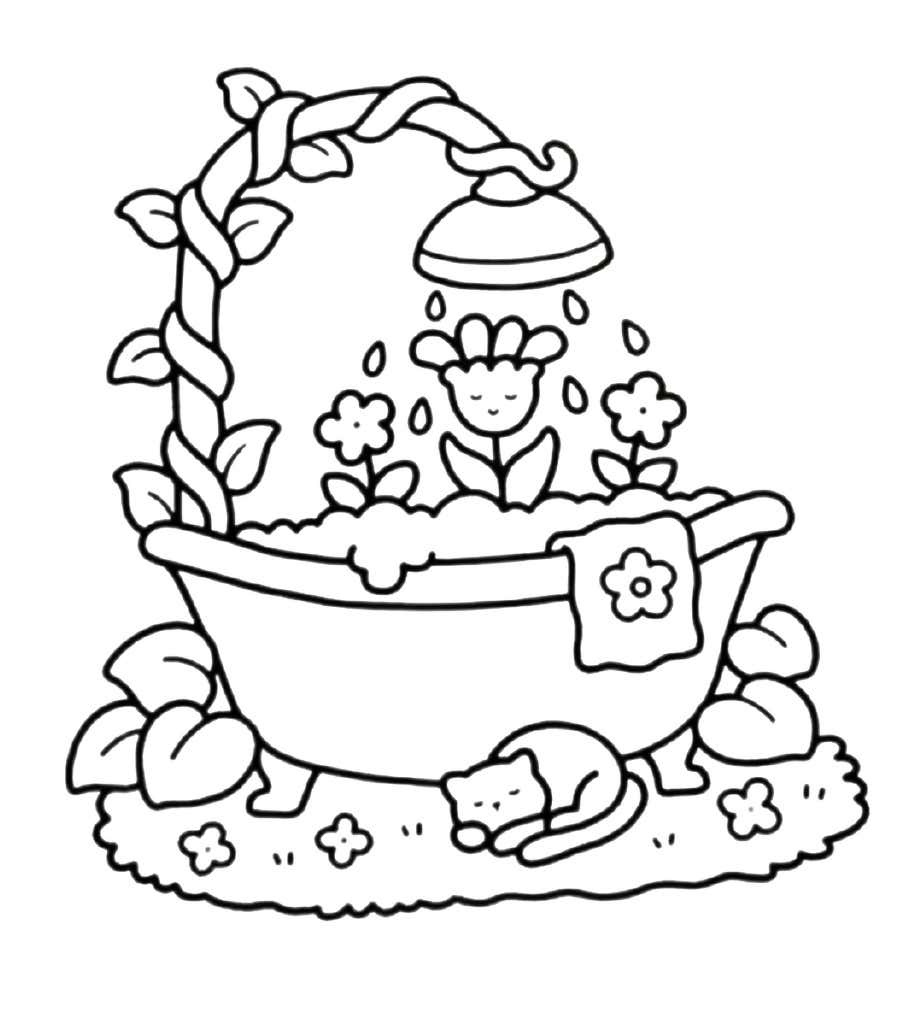 Into Gardens Coloring Pages 19
