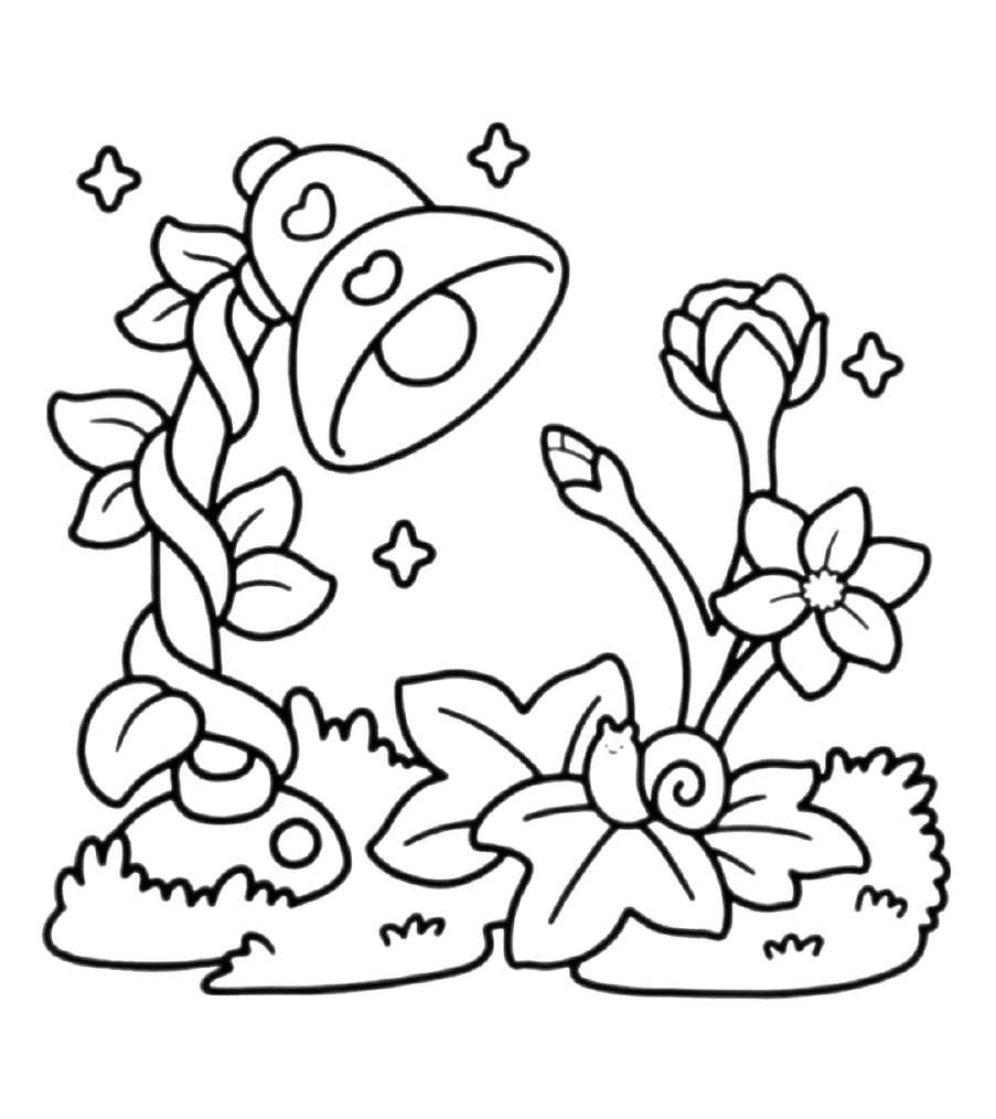 Into Gardens Coloring Pages 2