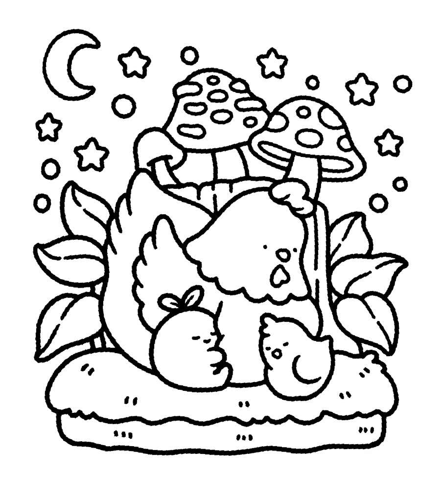 Into Gardens Coloring Pages 47